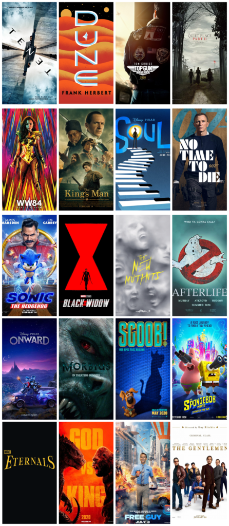 20 Films to see in 2020