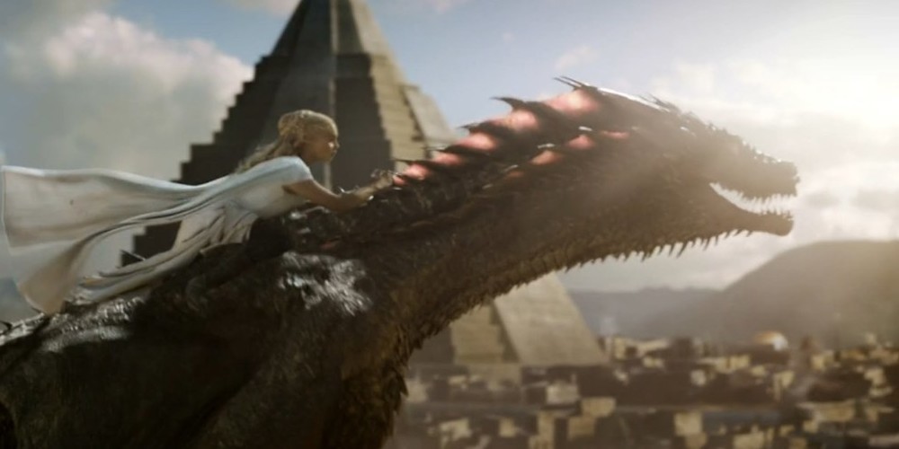 daenerys learns to fly