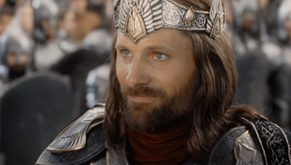 Aragorn, the antithesis of 'toxic masculinity'